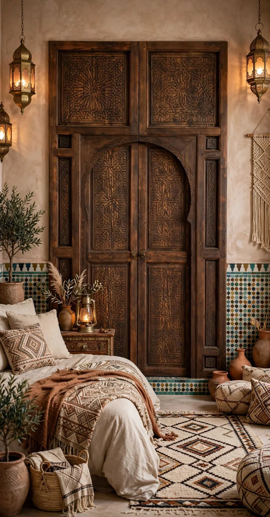 Vintage Riad Doors for Homes With Presence