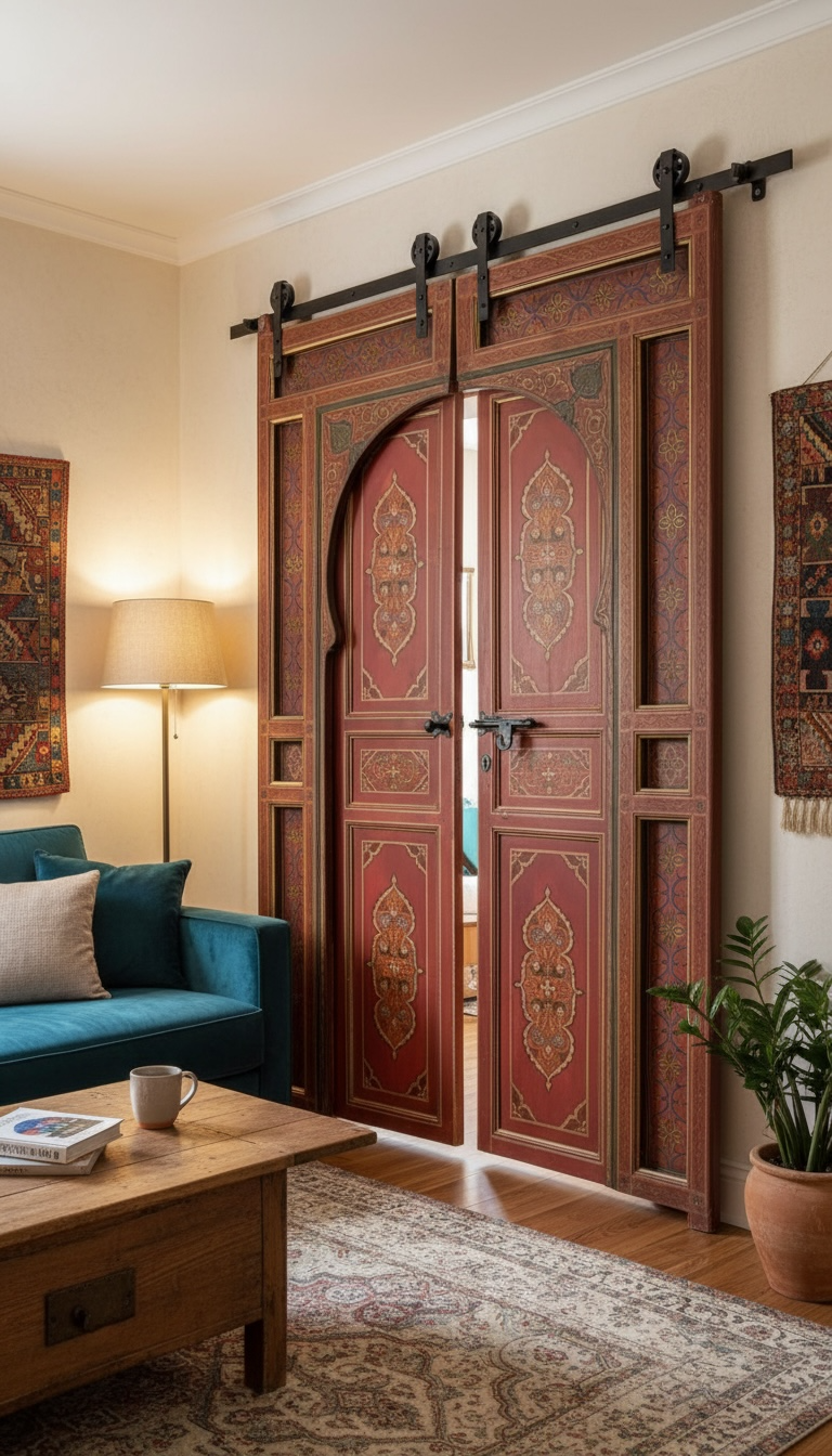 Moroccan Doors That Transform an Ordinary Entrance
