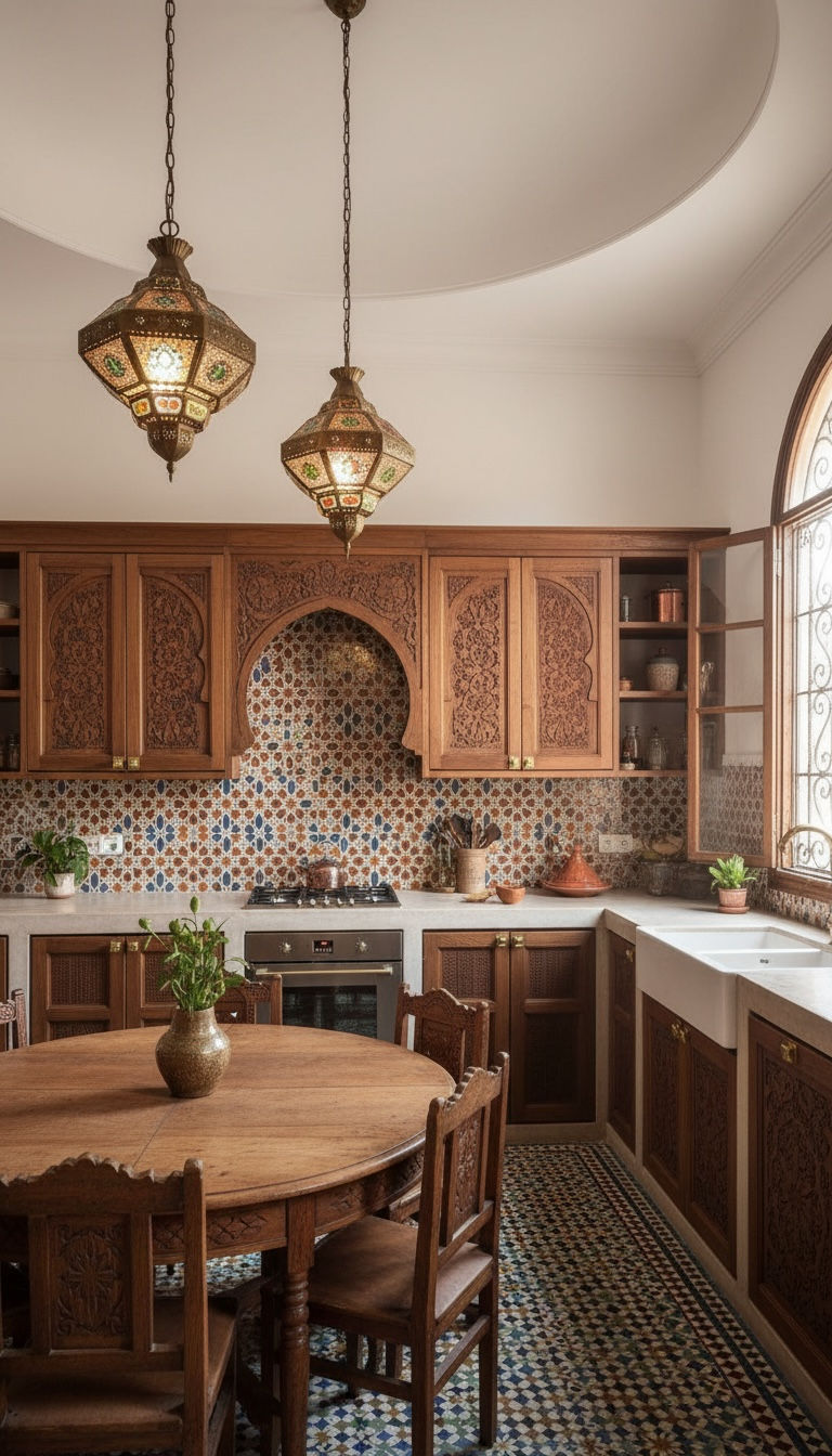 A Handcrafted Cabinet Project With Moorish Soul