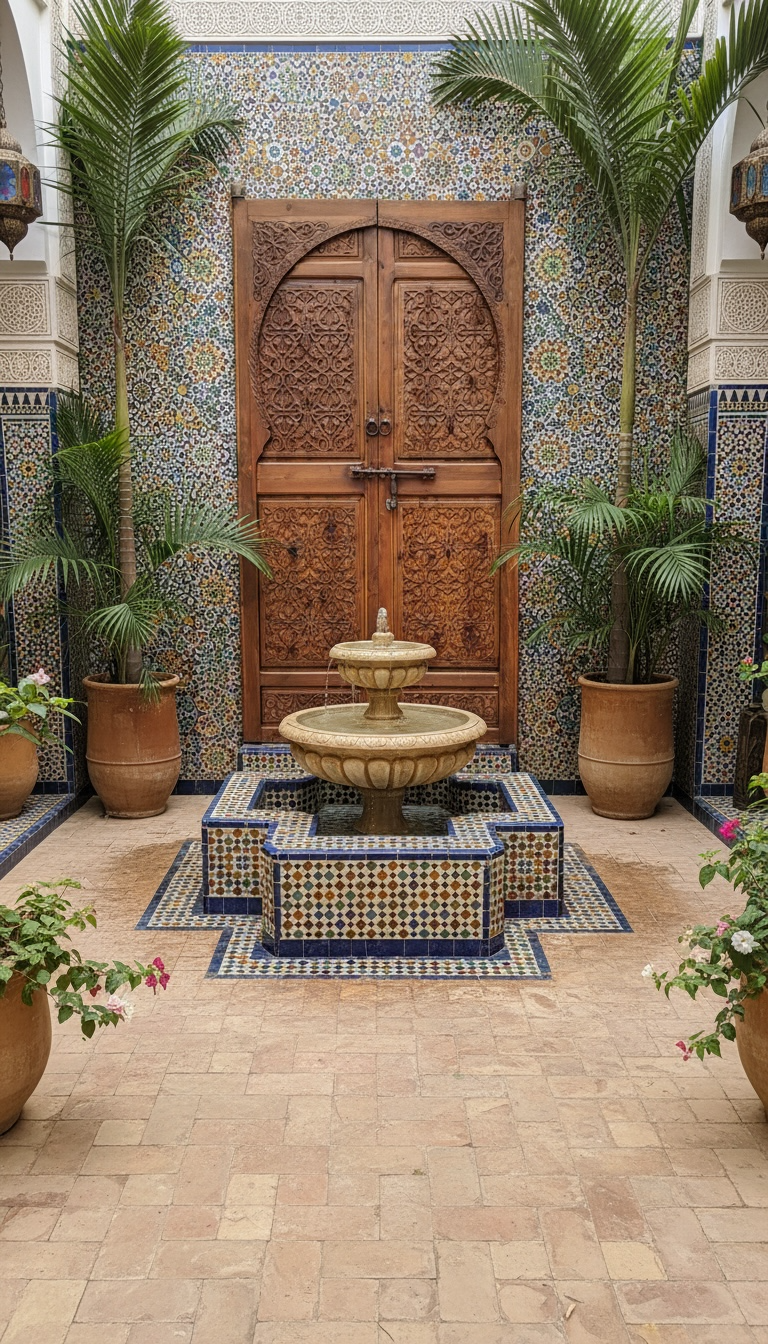 Grand moresque door
