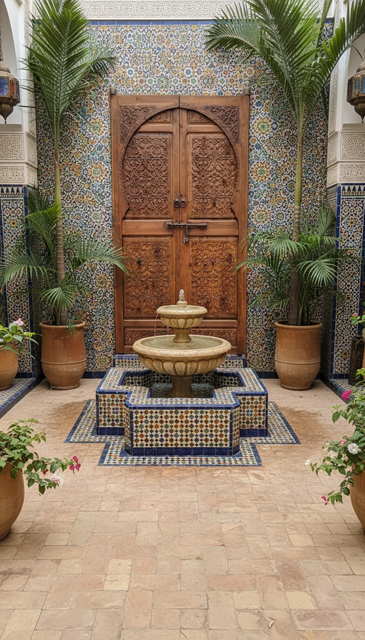 Grand moresque door