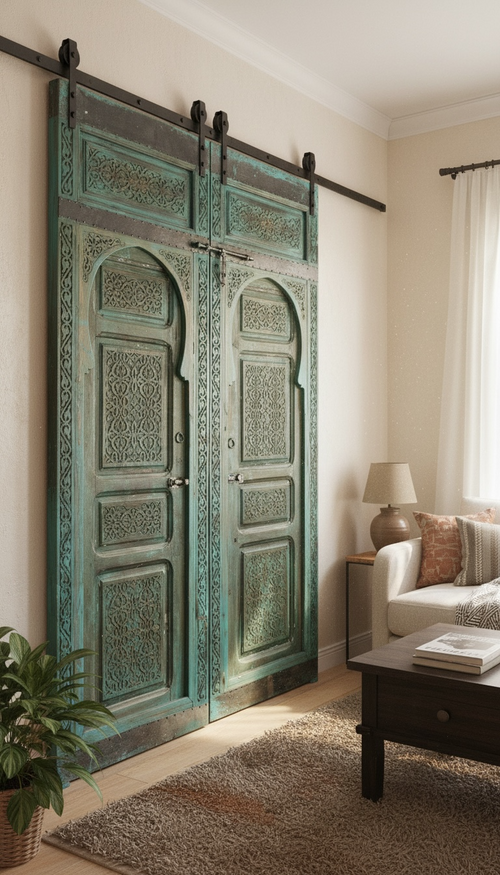 Andalusian sliding door