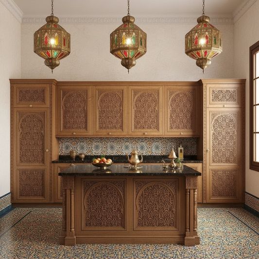 Royal palace custom kitchen cabinets
