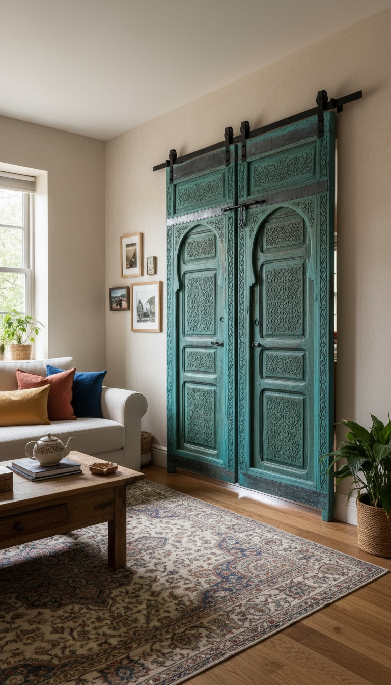 Andalusian sliding door