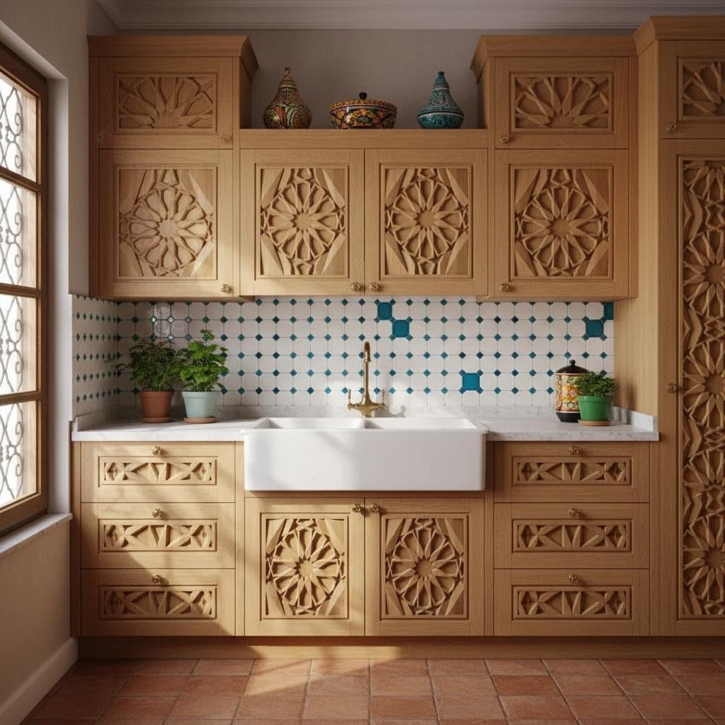 Andalusia custom kitchen cabinets