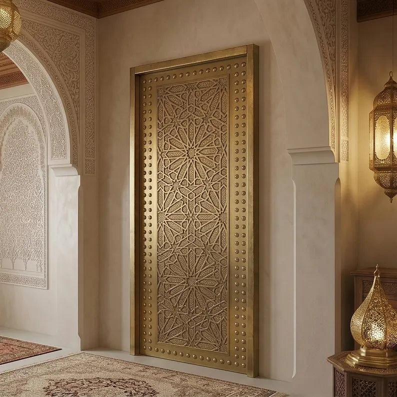 Brass Fez Door