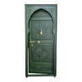 Green Andalusian door