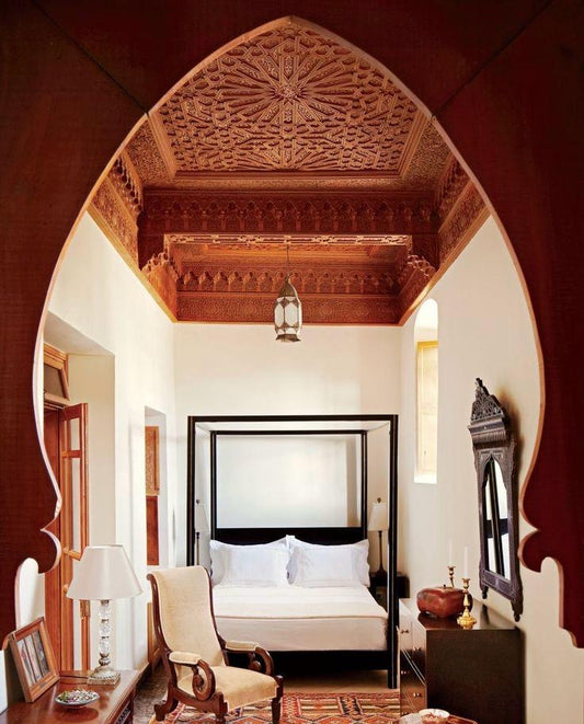 Riad geometric moorish ceiling panel