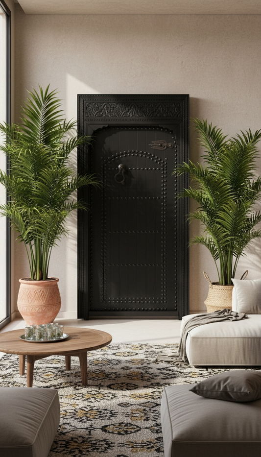 Marrakech old riad door