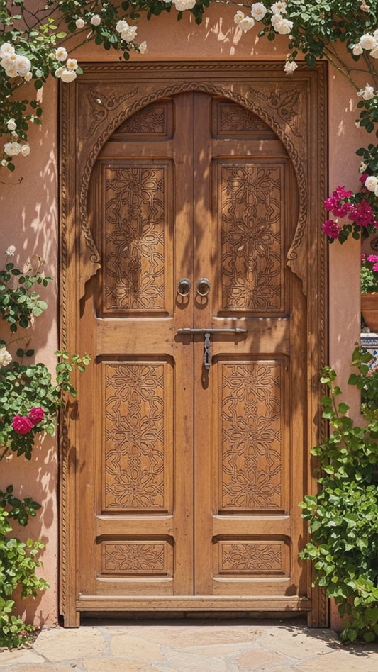 Vintage Moresque door