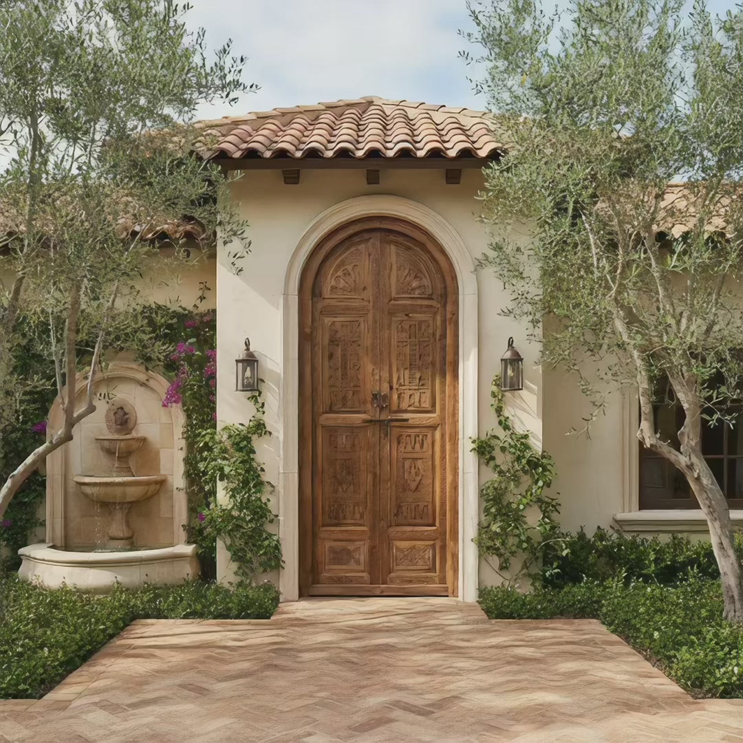 Alhambra palace door