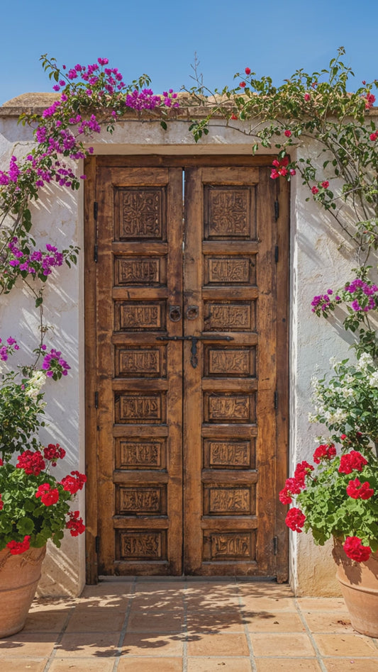 Vintage Nassirid door